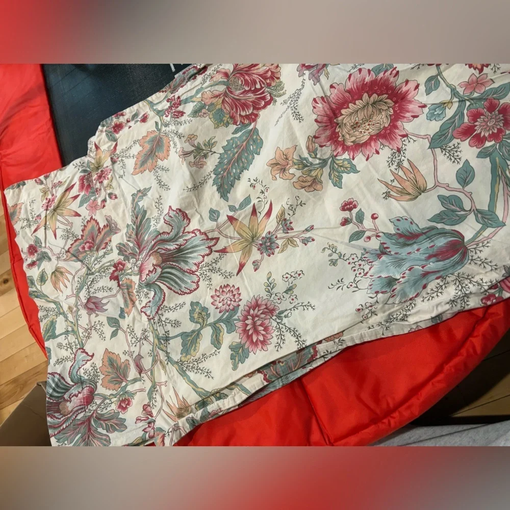 Pottery Barn Floral Pillowcases